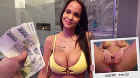 Global Adventures with a Curvy Girl on Czech Streets 136