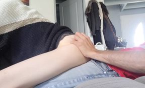 Taken on the Couch by a Big Cock