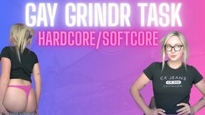GAY GRINDR TASK HARDCORE SOFTCORE