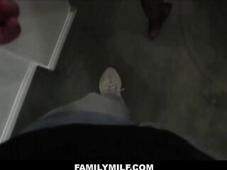 FamilyMILF - Large Booty mother I'd like to fuck Step Mamma Family Banged To Climax By Large Dong Step Son POV