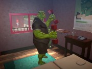 Orc Massage - elfa safada recebendo uma massagem