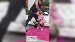 Teen Fuck Doll takes huge shaft deepthroat