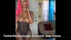 onlyfans - samantha porsha @samanthaporsha ebony transgirl stease video