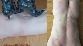 Sadistic Heel Trampling- Boots From Hell