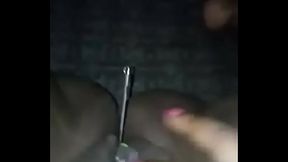 Esposa em casa sozinha mastrubando se, marido viajando