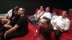 German Couples Orgies at the Porn Cinema