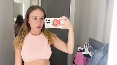 Briar Riley Gushes Loud Wet Pussy Almost Caught Target Dildo Ride