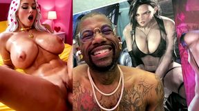 big breast valentine slut getting her tight bald pussy hole fucked, ai generated