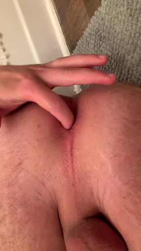 Amateur girl enjoys her own company while masturbating and exposing her tight an