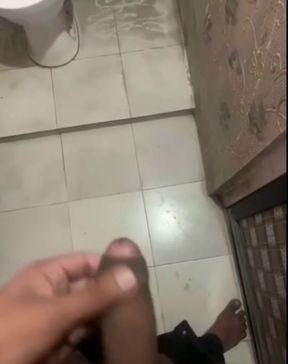 Masturbating my big black clock