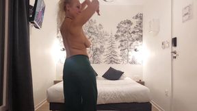 Beautiful mature bed games, posing and sex