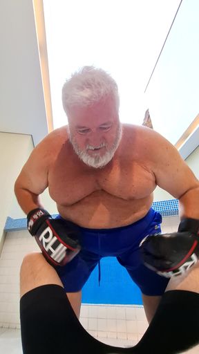 POV: Daddy Boss Boxer Vs Me