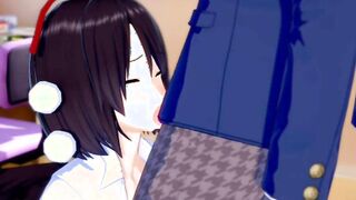 [Eroge Koikatsu ] Touhou shooting Marubun and boobies rubbed H 3DCG Gigantic Tits Hentai Film (Touhou Project) [Hentai Game]