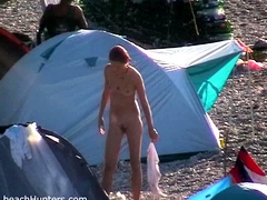Voyeur video from the beach