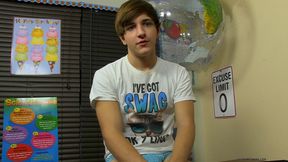 First Timer Colby on Set