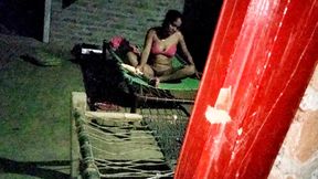 Stepbrother snatches Desi sis's nocturnal fingering&#x1F449; session, getting his hands dirty