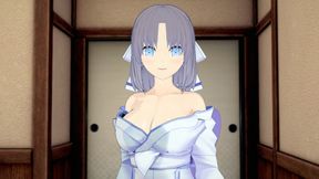 Yumi take care of you Senran Kagura [Hentai 3D]