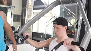 "Horny Studs - Muscular Guys Masturbate In Public"