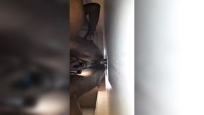Dirty Interracial Threesome with Massive Tits Fucking Wildly in Public