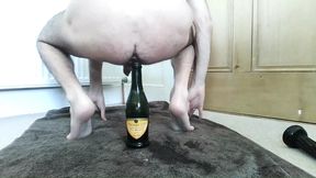 Massive Bottle up My Guts Fucking 6 Huge Cumloads Out of Me in Less Than 10 Mins