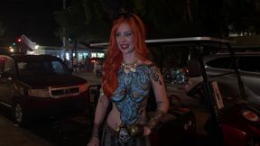 The Girl Nextdoor ix Naked in the Streets