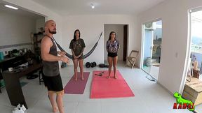 2 casais fazendo suruba no treino!! - ana rothbard - ruffus - flaming - dracaryssg