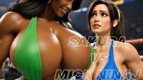 SAKURA VS MICK NINAJ
