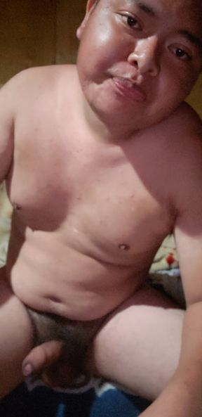 Pulling the penis