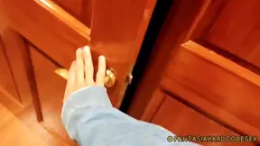 Best Friend fucks hard and rough after losing a bet to his Latina BBW girlfriend