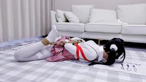 ADM127-Bondage Training for White Silk Maids