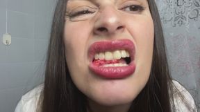 Mouth Worship - Biting, Chewing & Crushing Colorful Gummies
