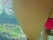 ANAL among Corals # Underwater Close Up SEX # Replace PLUG with DICK