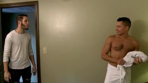 IconMale: College twink Wolf Hudson show huge dick