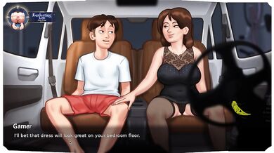 Summertime Saga Car ride home quiet then house erupts Debbie won’t stop screaming