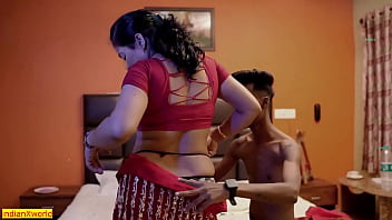 Sexy Bengali auntie gets nasty with 18-year-old young cousin in raunchy XXX affair.