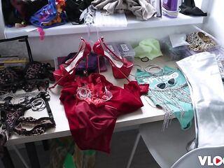 Redhead Apras Shy Taut Twat Welcomes Slutty Wang