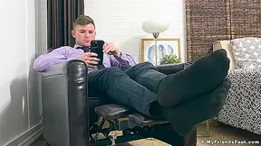 Spy On Nathans Feet - Nathan