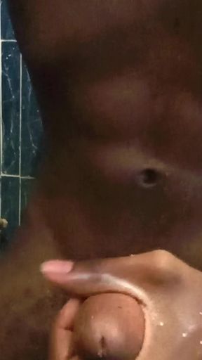 Nabi sucked my cock in the bathroom