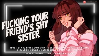 Fucking your Best Friend's Sister at His Party || Audio Roleplay [Female for Male]