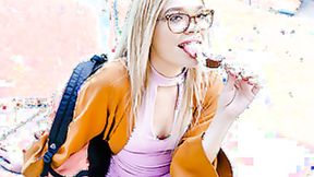 ”Swallow For The Camera - Katie Kush”