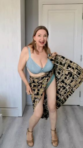 Hot Busty Granny Will Make You Horny