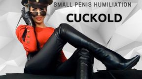 Pathetic Tiny Prick Cuckold SPH: Lock It Up, Wank Your Clit & Eat Cum for Goddess | 10 Min Femdom Humiliation