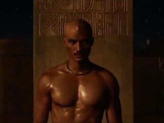 Yetide Badaki Pastel Supernova American Gods Sex Scenes