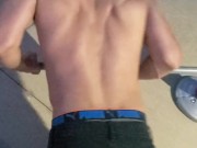Straight Studs Hot Back Muscles Workout Montage Fetish