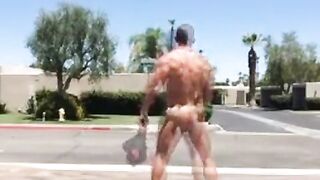 Naked Outdoor Daddy 2