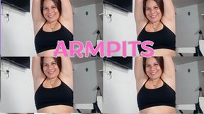Sweaty armpits after the gym