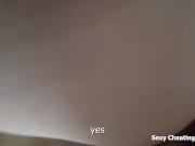 Cuckold Femdom Cum Feeding after fuck, facesitting, piss in mouth, human toilet