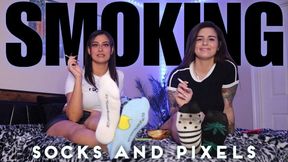 “Smoking Socks And Pixels” [SMOKING + PIXELS]
