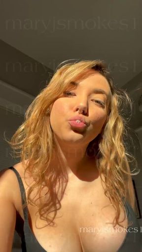 Open wide bitch. time for your meal