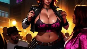 Busty Sluts Get Licked and Fucked in the Mosh Pit